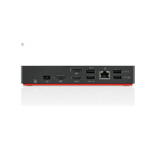 Universaali USB-USB-C-telakka (Max näyttöjä: 3/Max resoluutio: 4K/60Hz/Tuet: 2x4K/60Hz/1xEthernet LAN (RJ-45)/2xDP 1.4/1xHDMI 2.0/3xUSB 3.1 (1 aina päällä) 2.0/USB 1xUSB-C/1x3,5 mm yhdistelmäliitin/tuloteho: 135W/90W/lähtöteho: 100W/65W) Lenovo