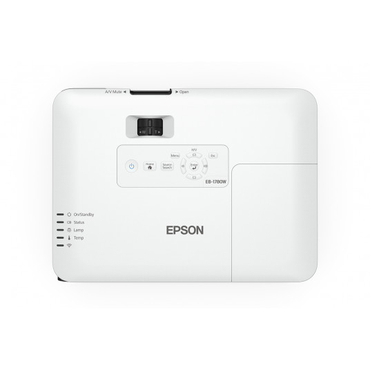 Epson Mobile Series EB-1780W WXGA (1280x800), 3000 ANSI lumenia, valkoinen