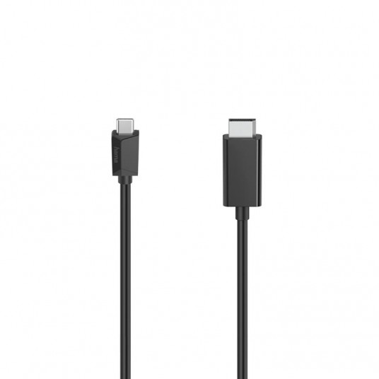 Kaapeli Hama USB-C - DisplayPort™, 4K, musta, 1,5 m