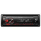 Autostereot Pioneer, mechaless, USB, punaiset numerot