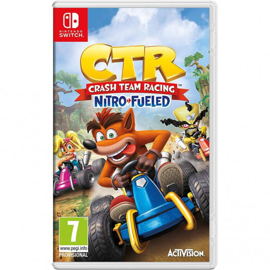 Nintendo Switch -peli Crash Team Racing nitropolttoaineella