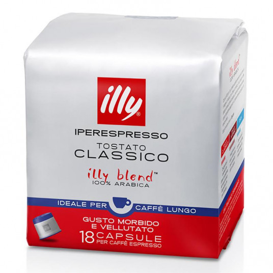 Kahvikapselit Illy, espresso, 18 kpl longo