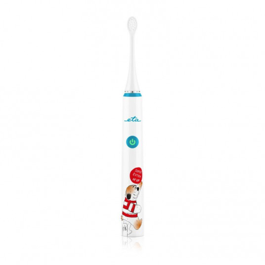 ETA Sonetic Kids -hammasharja ETA070690000 Ladattava, Lapsille, Hampaiden harjaustoimintojen lukumäärä 4, Sininen/Valkoinen