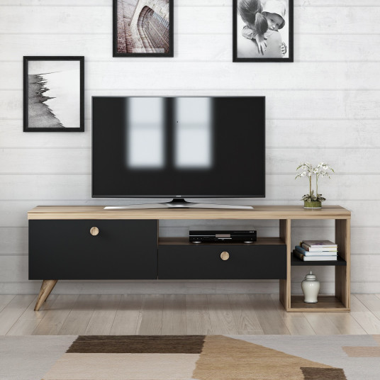 TV-taso Hanah Home Parion - musta, tammi