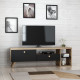TV-taso Hanah Home Parion - musta, tammi