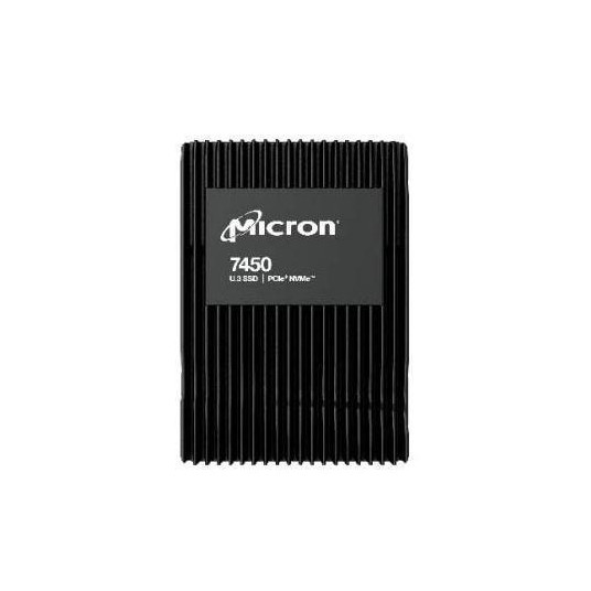 SSD|MICRON|SSD-sarja 7450 MAX|3,2 Tt|PCIE|NVMe|NAND-flash-tekniikka TLC|Kirjoitusnopeus 5300 Mt/s|Lukunopeus 6800 Mt/s|Muotokerroin U.3|TBW 17500 TB|MTFDKCC3BC3T2TFABSY-YR1