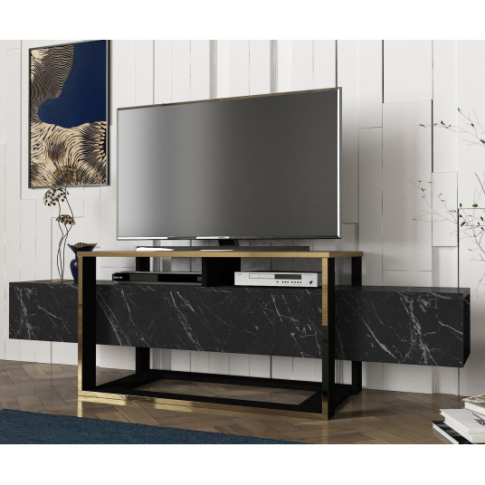TV-taso Hanah Home Bianco - Black Gold