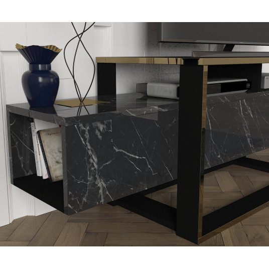 TV-taso Hanah Home Bianco - Black Gold