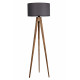Lamppu Opviq Tripod Yanik - ruskea, harmaa