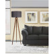 Lamppu Opviq Tripod Yanik - ruskea, harmaa