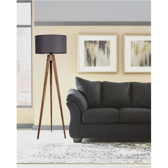 Lamppu Opviq Tripod Yanik - ruskea, harmaa