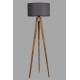 Lamppu Opviq Tripod Yanik - ruskea, harmaa