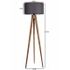 Lamppu Opviq Tripod Yanik - ruskea, harmaa