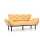 Sohva - sänky Hanah Home Nitta Triple - Sinappi