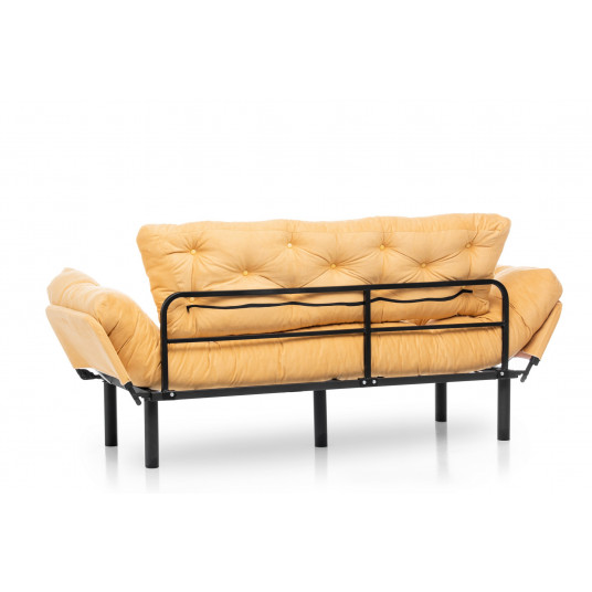 Sohva - sänky Hanah Home Nitta Triple - Sinappi