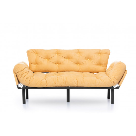 Sohva - sänky Hanah Home Nitta Triple - Sinappi