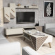 Olohuoneen kalustesarja Hanah Home Beril - Cream