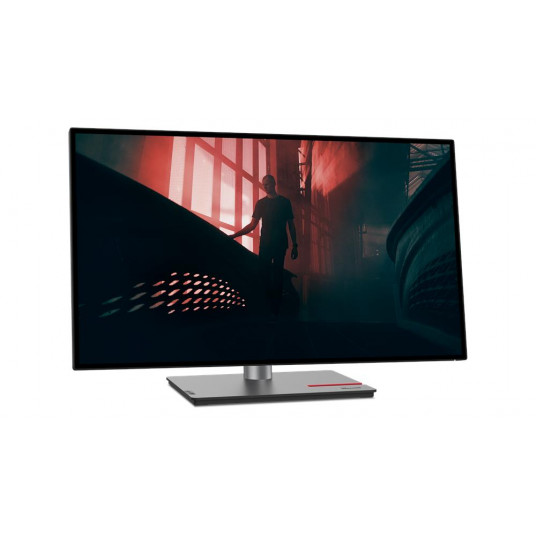 Lenovo ThinkVision P27h-30 27", IPS, QHD, 2560 x 1440, 16:9, 6 ms, 350 cd/m², musta, 60 Hz, HDMI-porttien määrä 1