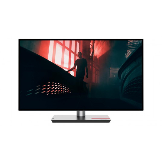 Lenovo ThinkVision P27h-30 27", IPS, QHD, 2560 x 1440, 16:9, 6 ms, 350 cd/m², musta, 60 Hz, HDMI-porttien määrä 1