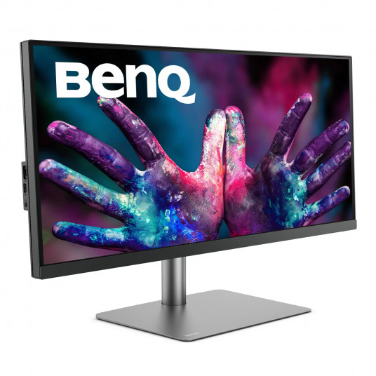 Benq USB-C Designer -näyttö PD3420Q 34", IPS, WQHD, 3440 x 1440, 21:9, 5 ms, 350 cd/m², musta, 60 Hz, HDMI-portteja määrä 2