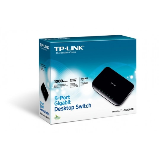 Verkkokytkin TP-Link TL-SG1005D Kytkin 5x10/100/1000Mbps