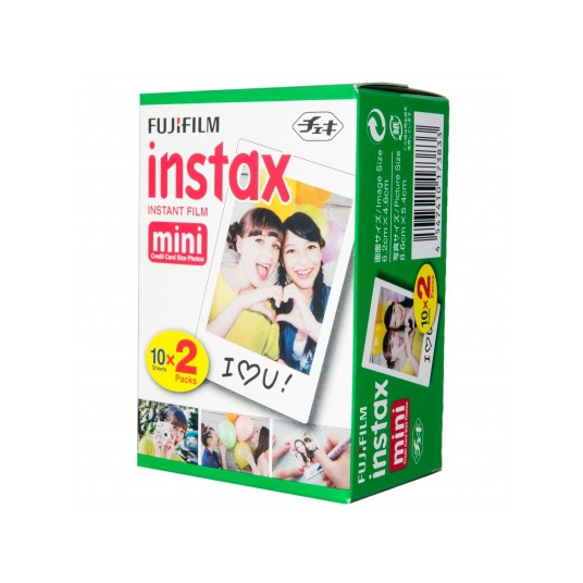 Valokuvalevyt Fujifilm Instax Mini Glossy (10x2)