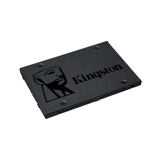 SSD-kiintolevy Kingston A400 480 Gt, SSD-muotokerroin 2,5", SSD-liitäntä SATA, Kirjoitusnopeus 450 MB/s, Lukunopeus 500 MB/s