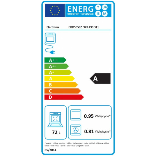 Uuni Electrolux EOD5C50Z