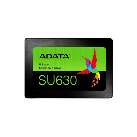ADATA Ultimate SU630 3D NAND SSD 240 Gt, SSD muotokerroin 2,5", SSD-liitäntä SATA, Kirjoitusnopeus 450 MB/s, Lukunopeus 520 MB/s