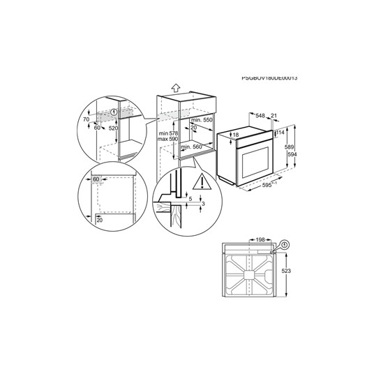 Uuni Electrolux COE7P31B