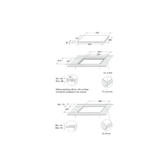 Kaasuliesi Whirlpool AKTL 629/WH