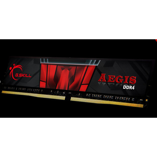 RAM G.Skill Aegis 8 Gt, DDR4, 3200 MHz, PC/palvelin, rekisterinumero, ECC-nro