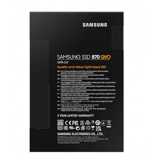 SSD SATA2.5" 1TB 6GB/S/870 QVO MZ-77Q1T0BW SAMSUNG