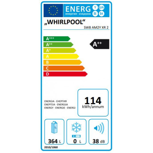 Jääkaappi Whirlpool SW8 AM2Y XR 2