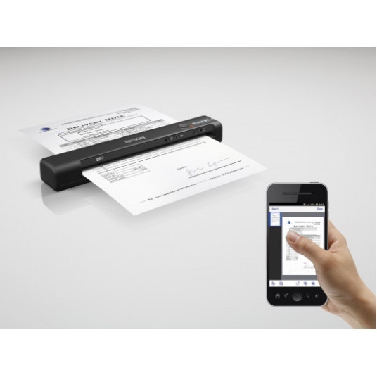 Asiakirjaskanneri Epson Wireless Mobile Scanner WorkForce ES-60W Color, Document