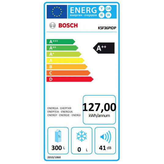 Jääkaappi Bosch KSF36PIDP