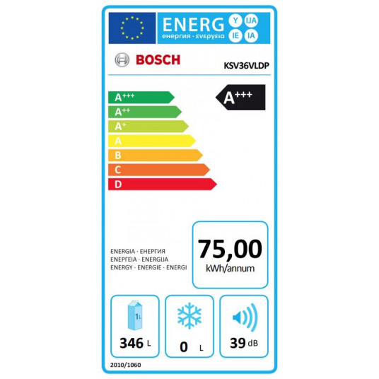 Jääkaappi Bosch KSV36VLDP