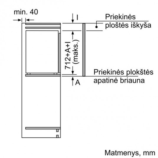 Pakastin Bosch GIV11AFE0