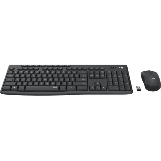 Näppäimistö ja hiiri Logitech MK295 Graphite (FIN)