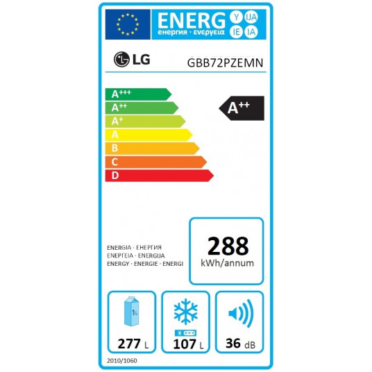 Jääkaappi LG GBB72PZEMN