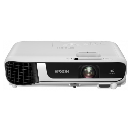 Epson EB-W51 3LCD WXGA -projektori 1280x800/4000Lm/16:10/16000:1,valkoinen