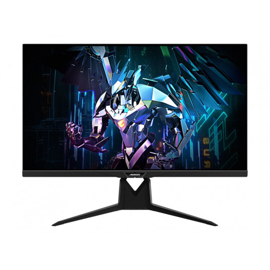 Näyttö GIGABYTE AORUS FI32Q-EU, 32", IPS, QHD, 1 ms, 350 cd/m², 165 Hz, musta