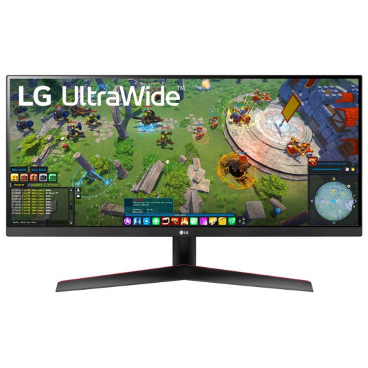 Näyttö LG 29WP60G-B LG 29" LCD, UltraWide FHD, 1 ms, 250 cd/m², 75 Hz, musta