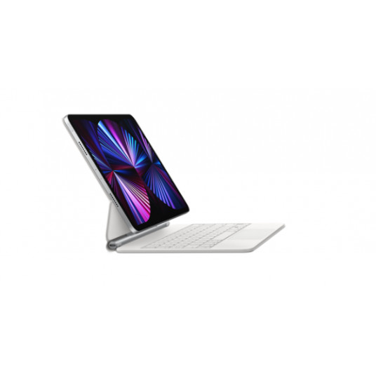 Näppäimistö Apple Magic Keyboard iPad Airille (4. sukupolvi) | 11 tuuman iPad Pro (kaikki sukupolvet) - RUS White MJQJ3RS/A