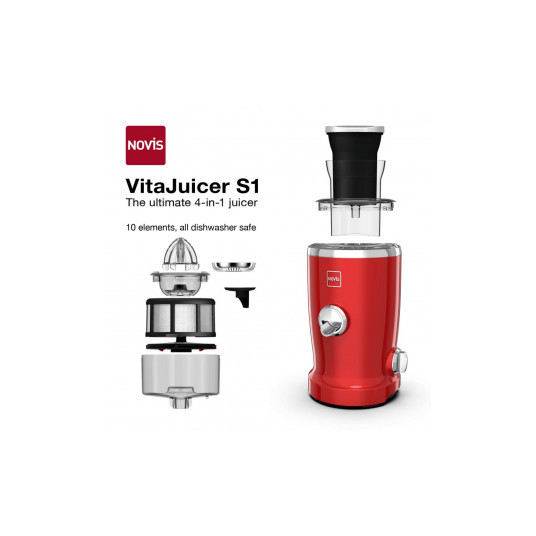 Mehulinko NOVIS Vita Juicer S1 punainen