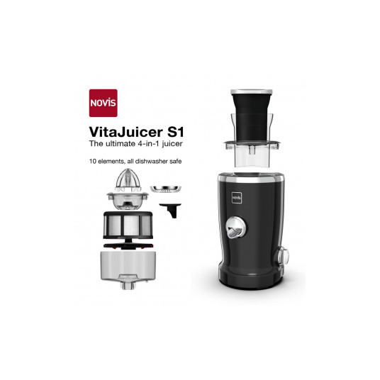 Mehulinko NOVIS Vita Juicer S1, musta
