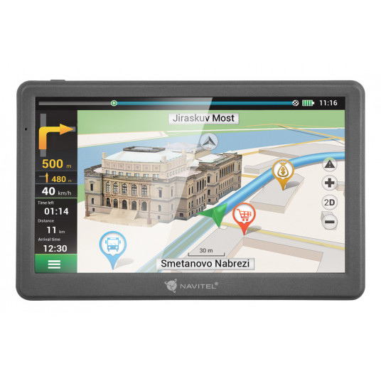Navitel GPS-navigointi MS700 800 x 480 pikseliä, GPS (satelliitti), mukana kartat