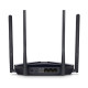 Mercusys AX1800 Dual-Band WiFi 6 Reititin MR70X 802.11ax, 1201+574 Mbit/s, 10/100/1000 Mbit/s, Ethernet LAN (RJ-45) portit 3, Antennityyppi 4xKiinteä, Musta