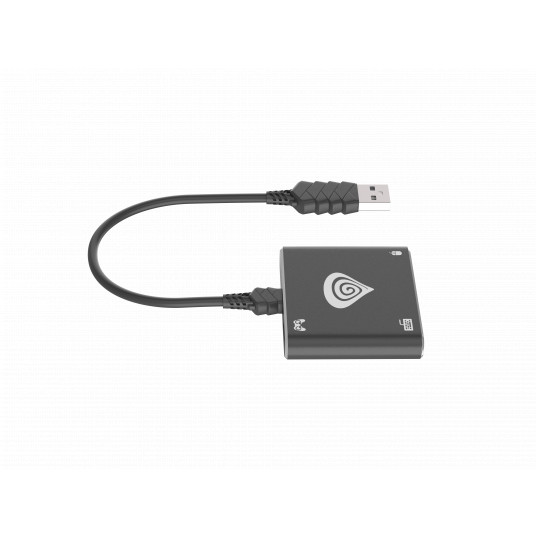 Adapteri Genesis TIN 200 hiiri/näppäimistö XboxONE/PS4/PS3/kytkinkonsoliin, musta