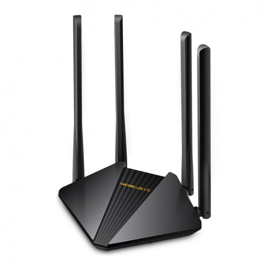Mercusys AC1200 Wireless Dual Band Gigabit Router MR30G 802.11ac, 867+300 Mbit/s, Ethernet LAN (RJ-45) portit 2× Gigabit LAN Ports, Antennityyppi 4×5 dBi Fixed Omni-Directional Antennas